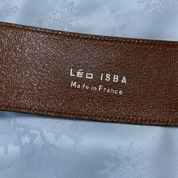 Leo Isba V Shaped Belt Black and Gold - Picture 5 of 8